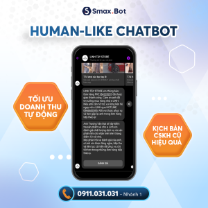 KINH DOANH THỜI TRANG ONLINE HIỆU QUẢ CÙNG HUMAN-LIKE CHATBOT